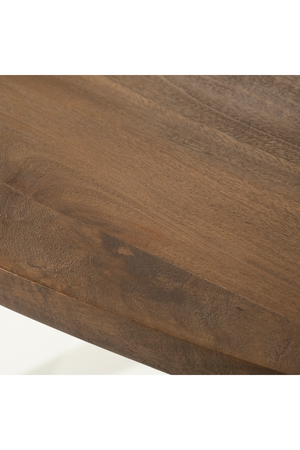 Brushed Mango Wood Dining Table | Eleonora Taylor | OROA.com