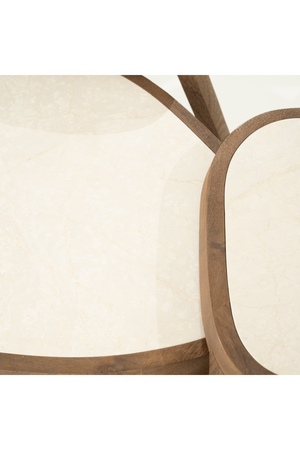 White Marble Top Coffee Table | Eleonora Fred | OROA.com