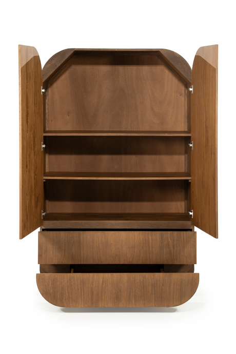 2-Door Mango Wood Cabinet | Eleonora King | Oroa.com