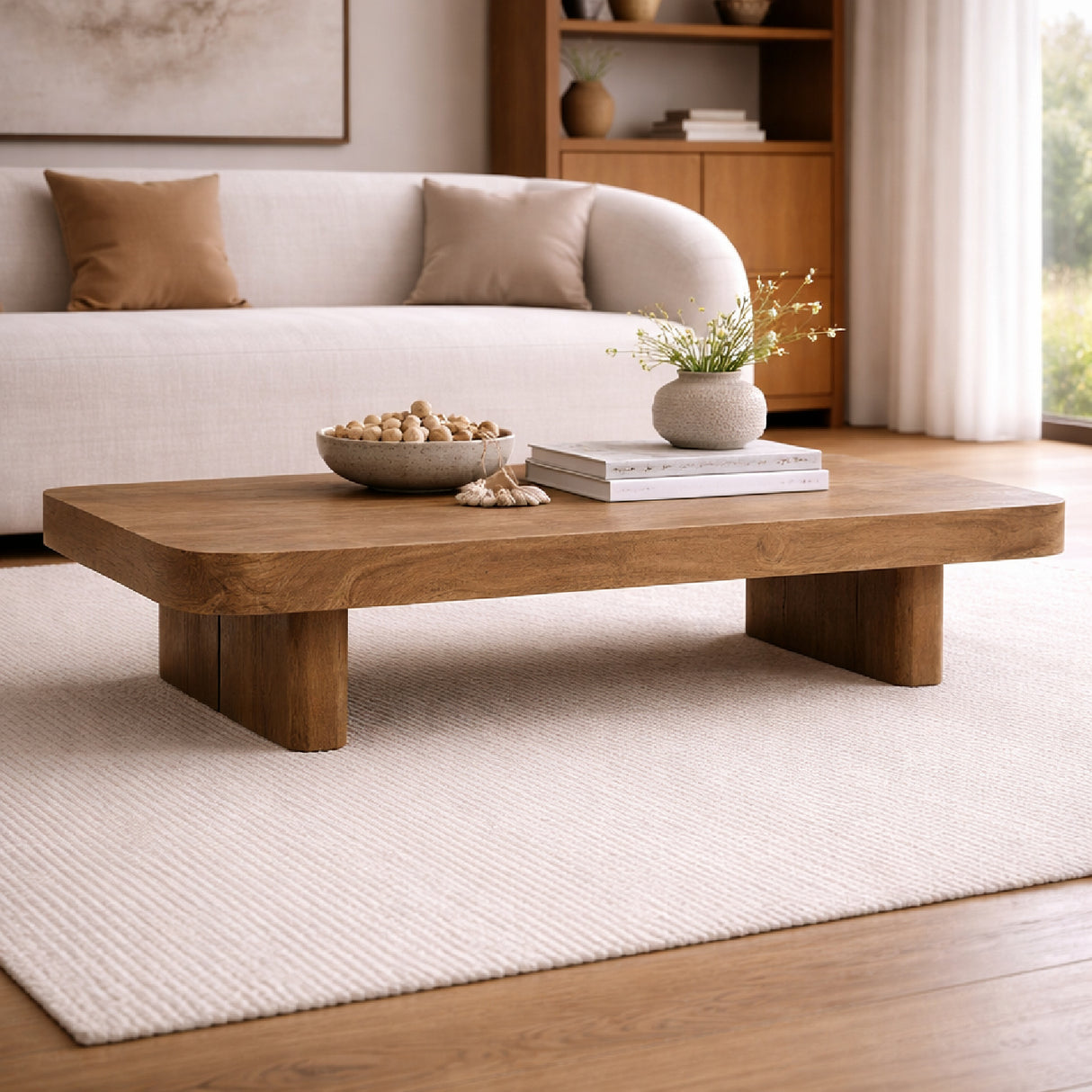   Mango Wood Coffee Table | Oroa.com