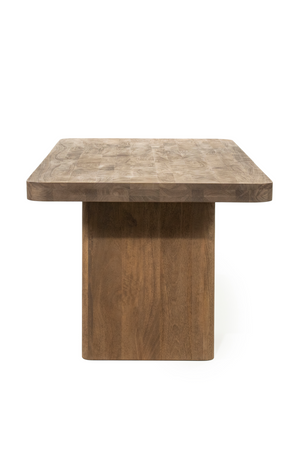 Brushed Mango Wood Dining Table | Eleonora Edward | OROA.com