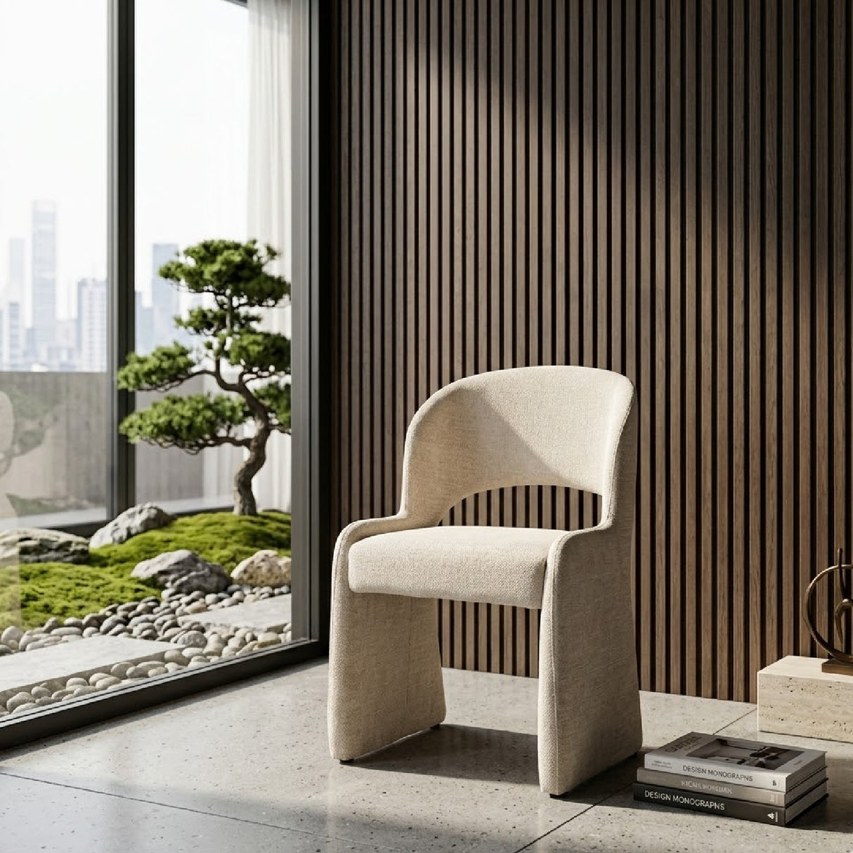   Open-Back Modern Dining Chair | Oroa.com