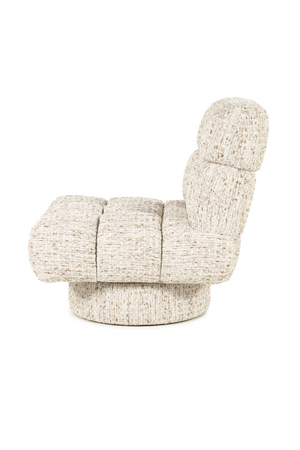 Round Base Tufted Lounge Chair | Eleonora Fenna | Oroa.com