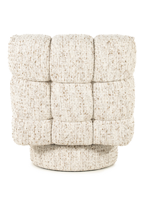 Round Base Tufted Lounge Chair | Eleonora Fenna | Oroa.com