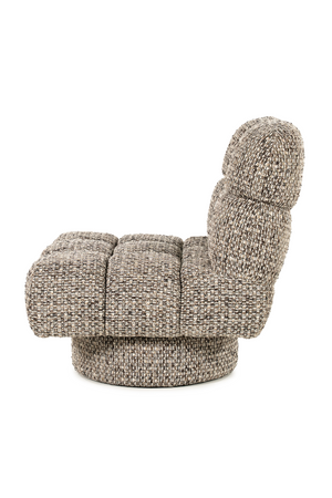 Round Base Tufted Lounge Chair | Eleonora Fenna | Oroa.com