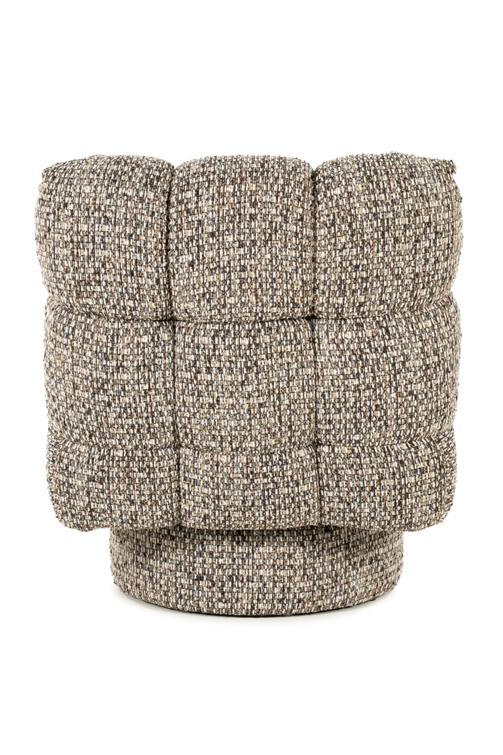 Round Base Tufted Lounge Chair | Eleonora Fenna | Oroa.com