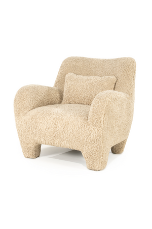 Taupe Upholstered Lounge Chair | Eleonora Fenna | Oroa.com