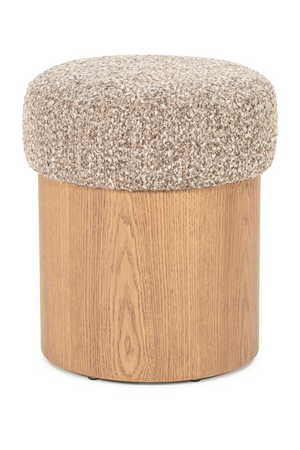 Cushioned Ash Wood Stool | Eleonora George | Oroa.com