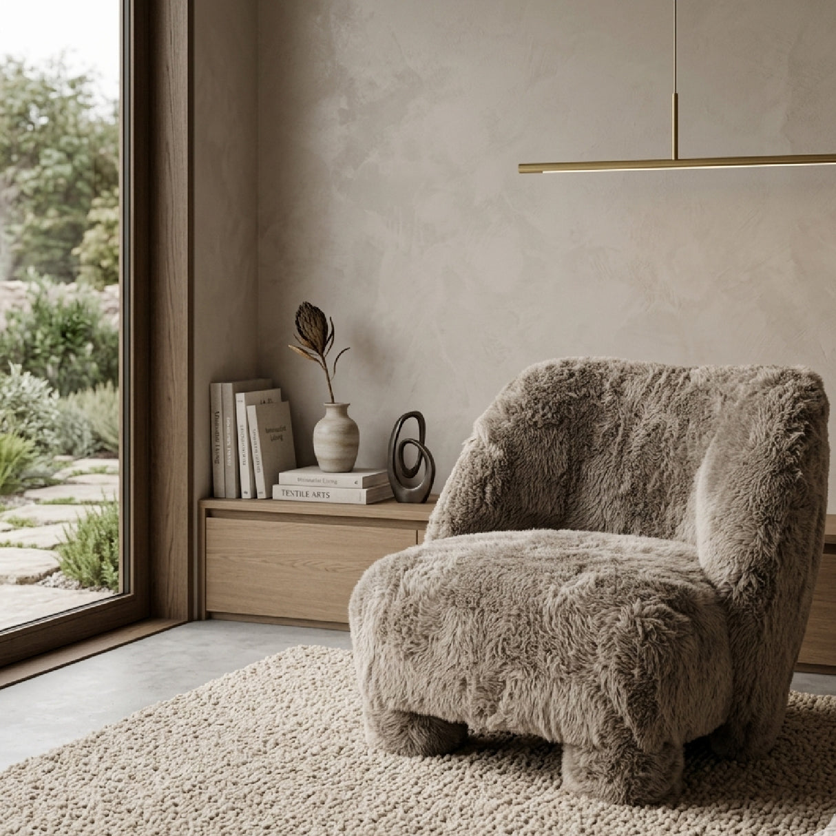   Shaggy Lounge Chair | Oroa.com