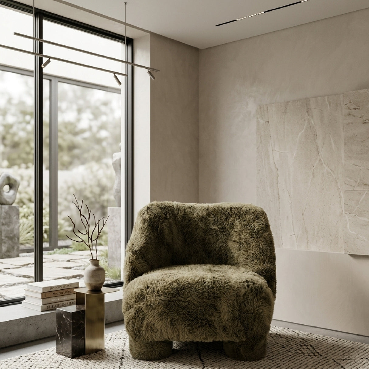   Shaggy Lounge Chair | Oroa.com