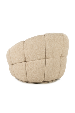 Round Channeled Lounge Chair | Eleonora Tina | Oroa.com