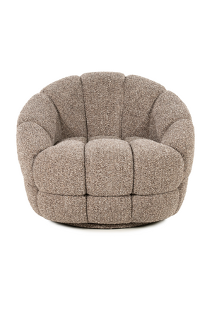 Round Channeled Lounge Chair | Eleonora Tina | Oroa.com