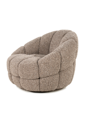 Round Channeled Lounge Chair | Eleonora Tina | Oroa.com