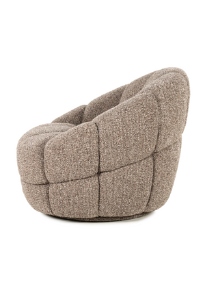 Round Channeled Lounge Chair | Eleonora Tina | Oroa.com