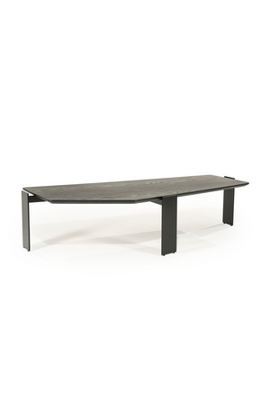 Asymmetrical Wooden Coffee Table | Eleonora Robert | Oroa.com