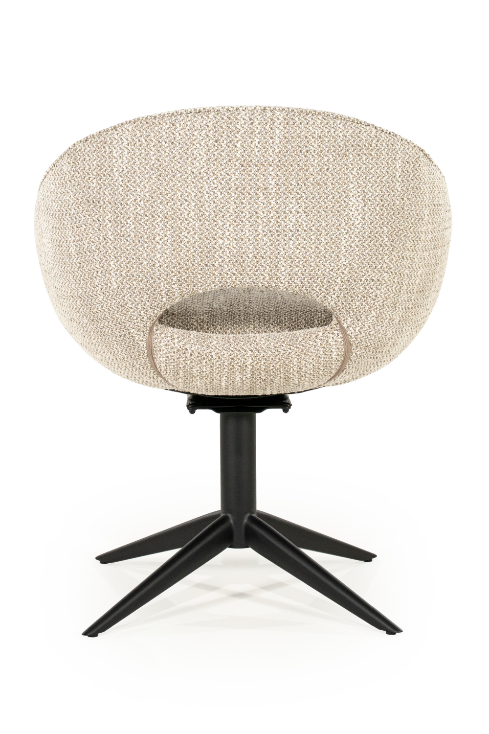 Rounded Open-Back Swivel Chair | Eleonora Nol | Oroa.com