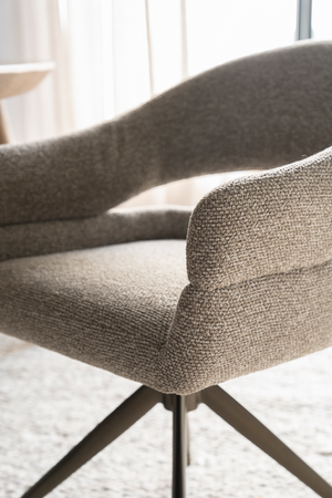 Open-Back Swivel Chair | Eleonora Hailey | Oroa.com