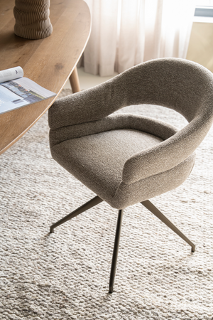 Open-Back Swivel Chair | Eleonora Hailey | Oroa.com