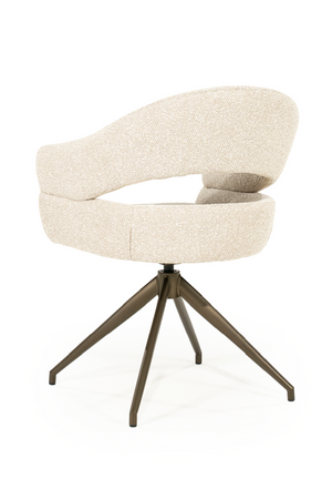Open-Back Swivel Chair | Eleonora Hailey | Oroa.com