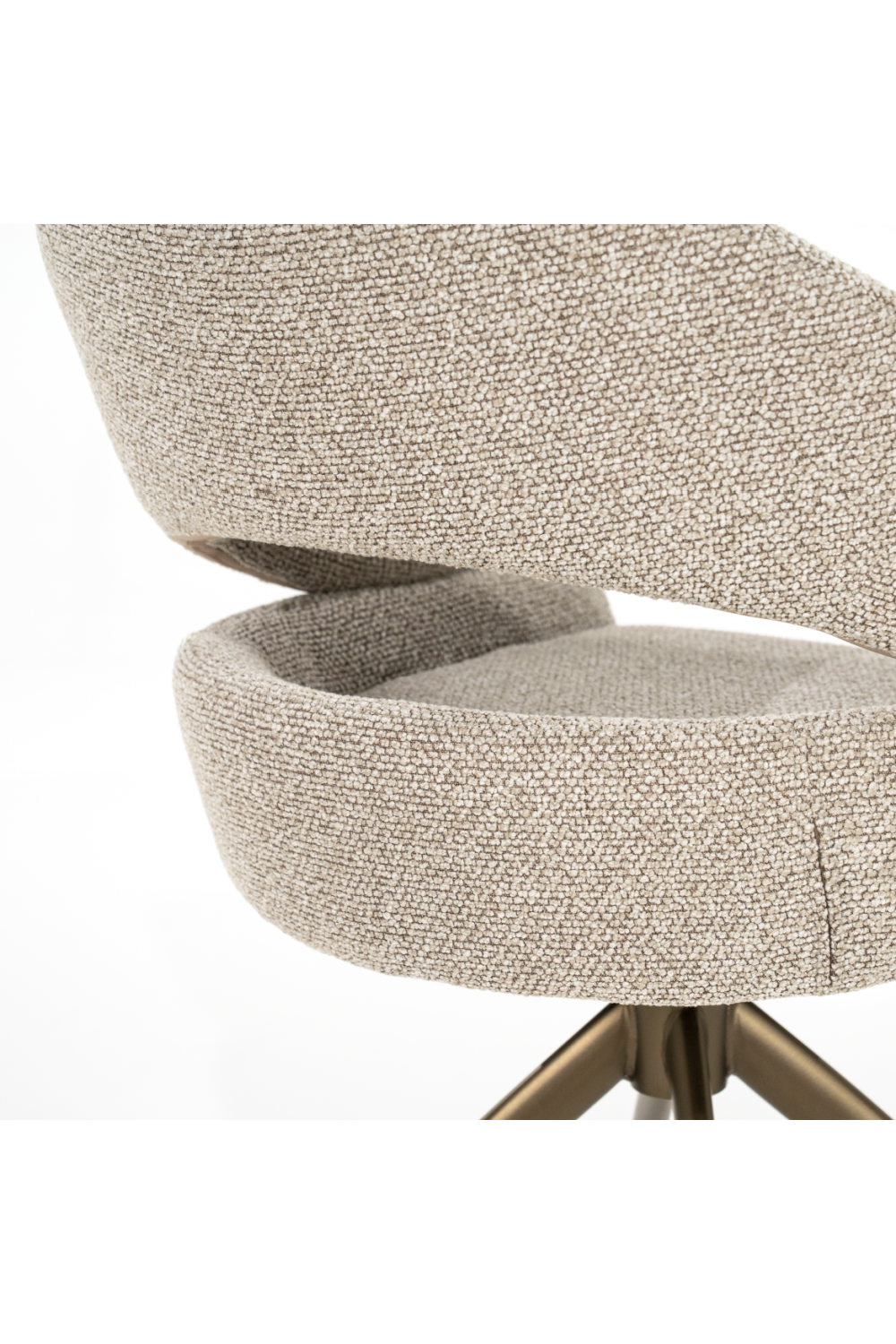 Open-Back Swivel Chair | Eleonora Hailey | Oroa.com