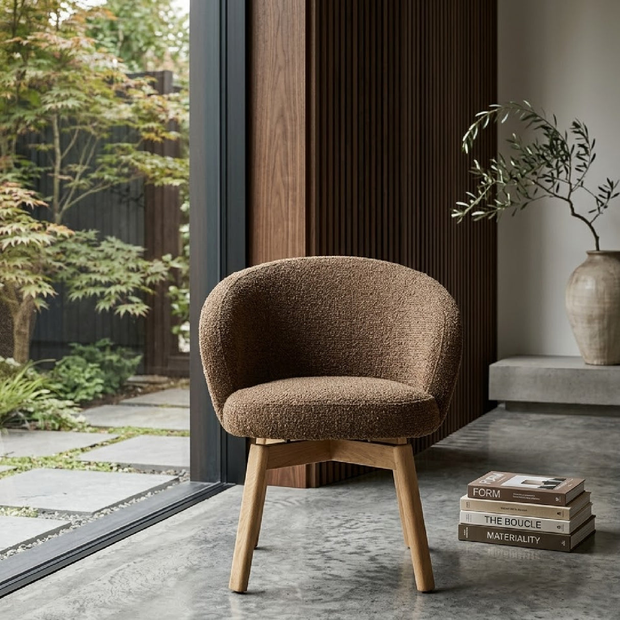   Oak Base Dining Chair | Oroa.com