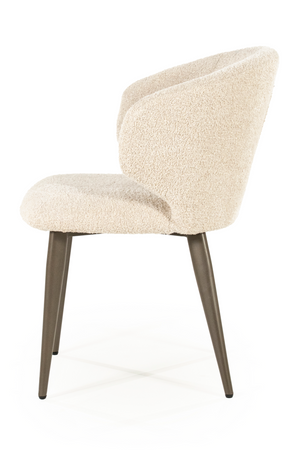 Curved Back Upholstered Dining Chair | Eleonora Mateo | Oroa.com