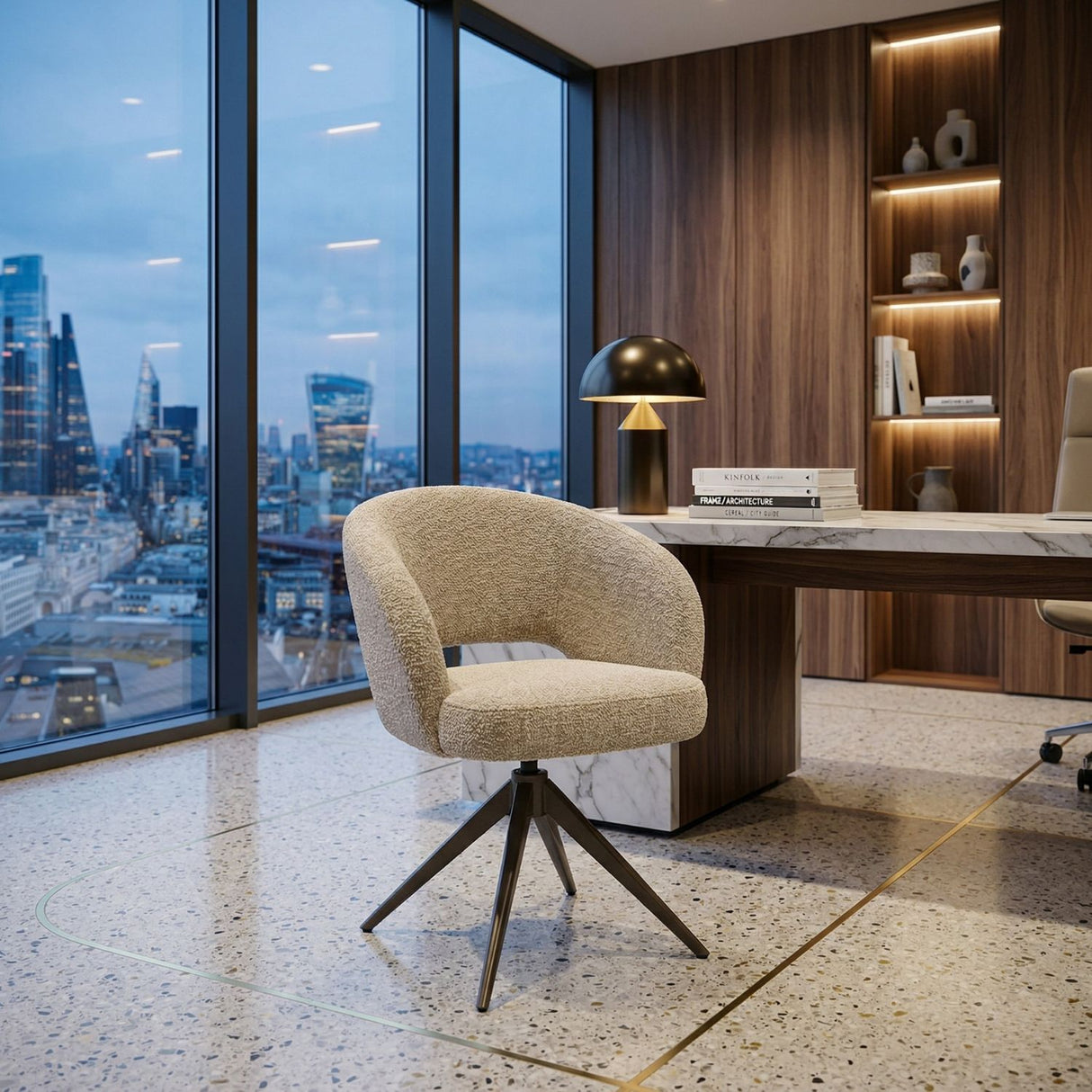   Cut-Out Swivel Chair | Oroa.com