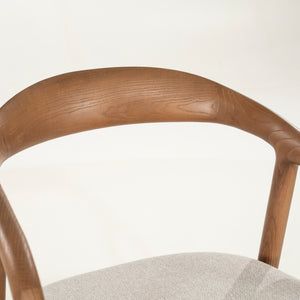   Lacquered Ash Bar Stool | Oroa.com