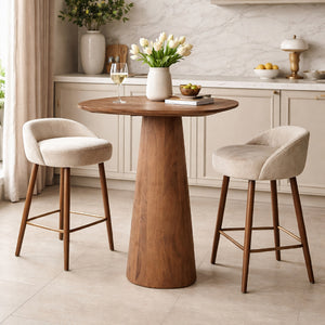   Painted Mango Wood Counter Table | Oroa.com