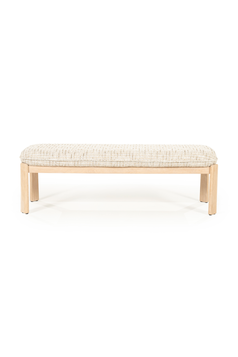 Cushioned Oak Bench | Eleonora Lottie | Oroa.com
