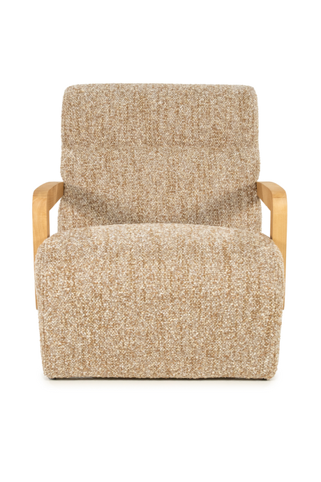 Fabric Upholstered Lounge Armchair | Eleonora Olek | Oroa.com