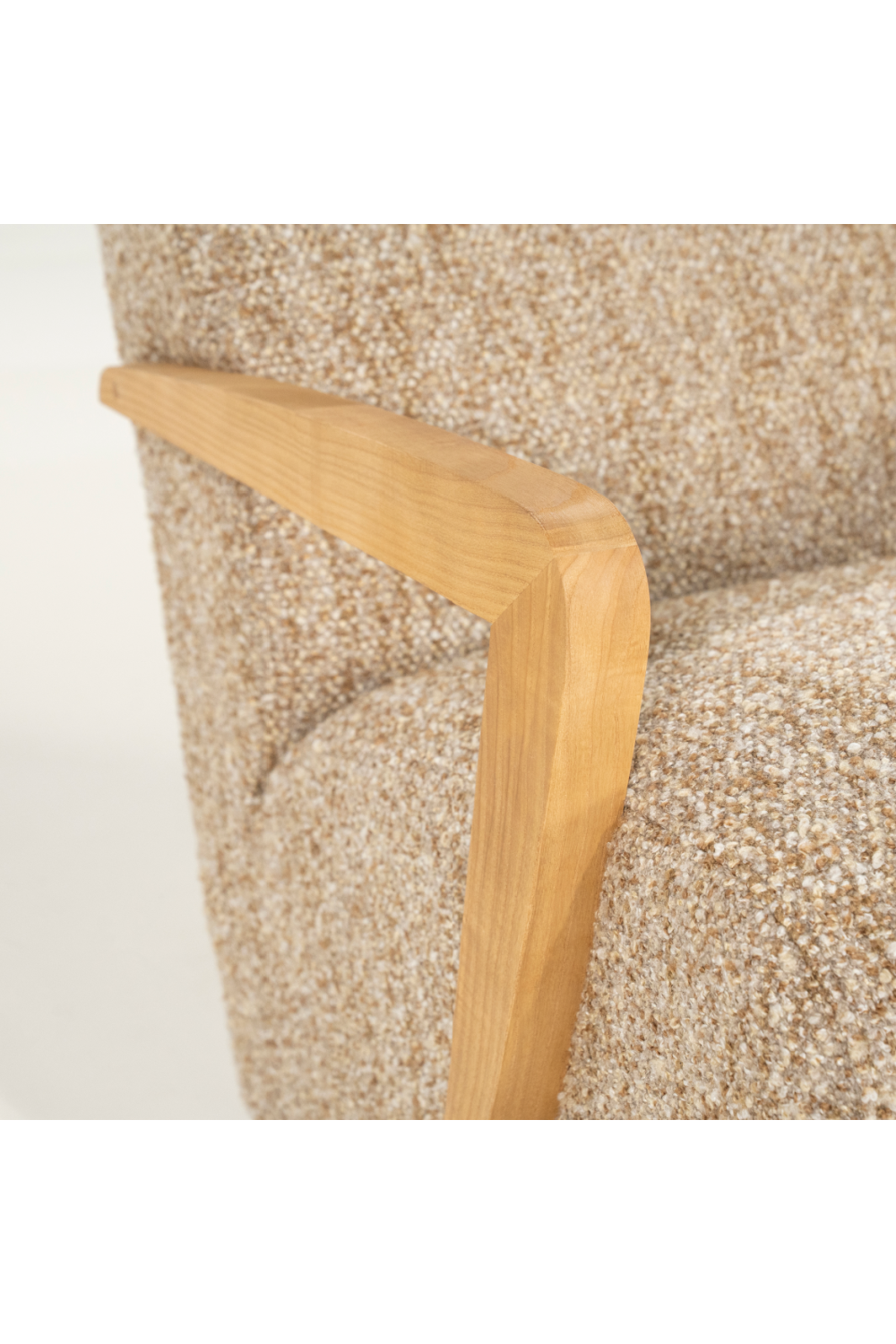 Fabric Upholstered Lounge Armchair | Eleonora Olek | Oroa.com