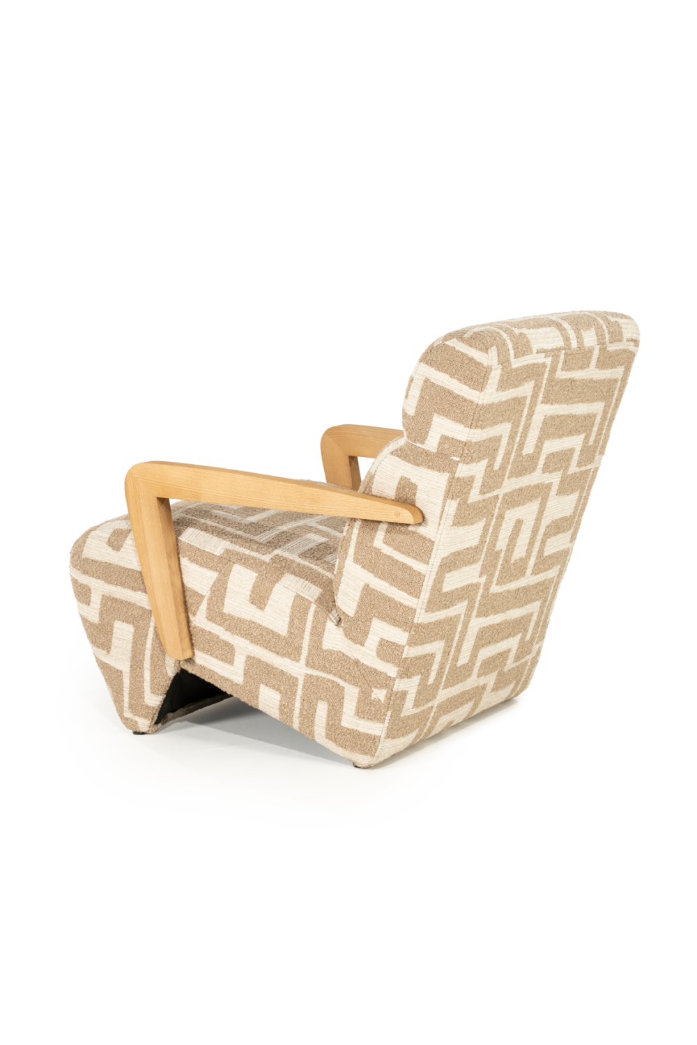 Printed Fabric Lounge Armchair | Eleonora Olek | Oroa.com