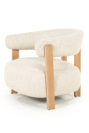 Curved Back Lounge Armchair | Eleonora Lola | Oroa.com