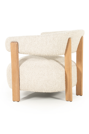 Curved Back Lounge Armchair | Eleonora Lola | Oroa.com