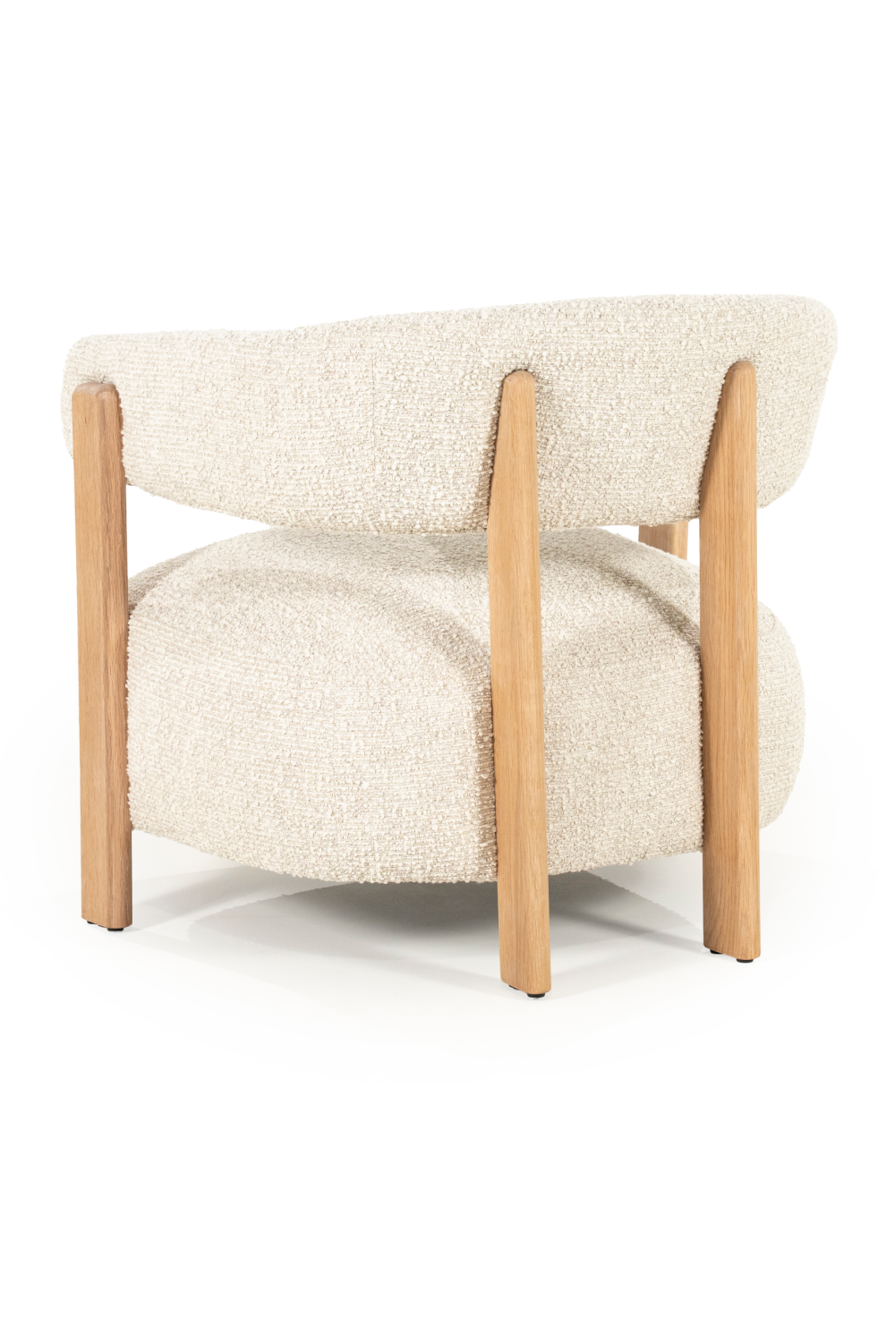 Curved Back Lounge Armchair | Eleonora Lola | Oroa.com