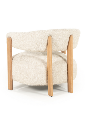 Curved Back Lounge Armchair | Eleonora Lola | Oroa.com