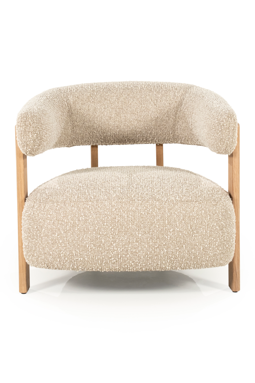 Curved Back Lounge Armchair | Eleonora Lola | Oroa.com