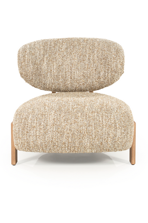 Cushioned Minimalist Lounge Chair | Eleonora Reza | Oroa.com