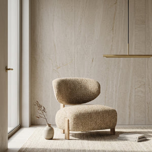   Cushioned Minimalist Lounge Chair | Oroa.com