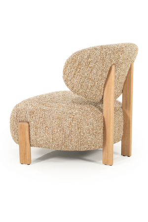 Cushioned Minimalist Lounge Chair | Eleonora Reza | Oroa.com