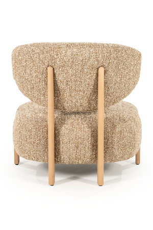 Cushioned Minimalist Lounge Chair | Eleonora Reza | Oroa.com