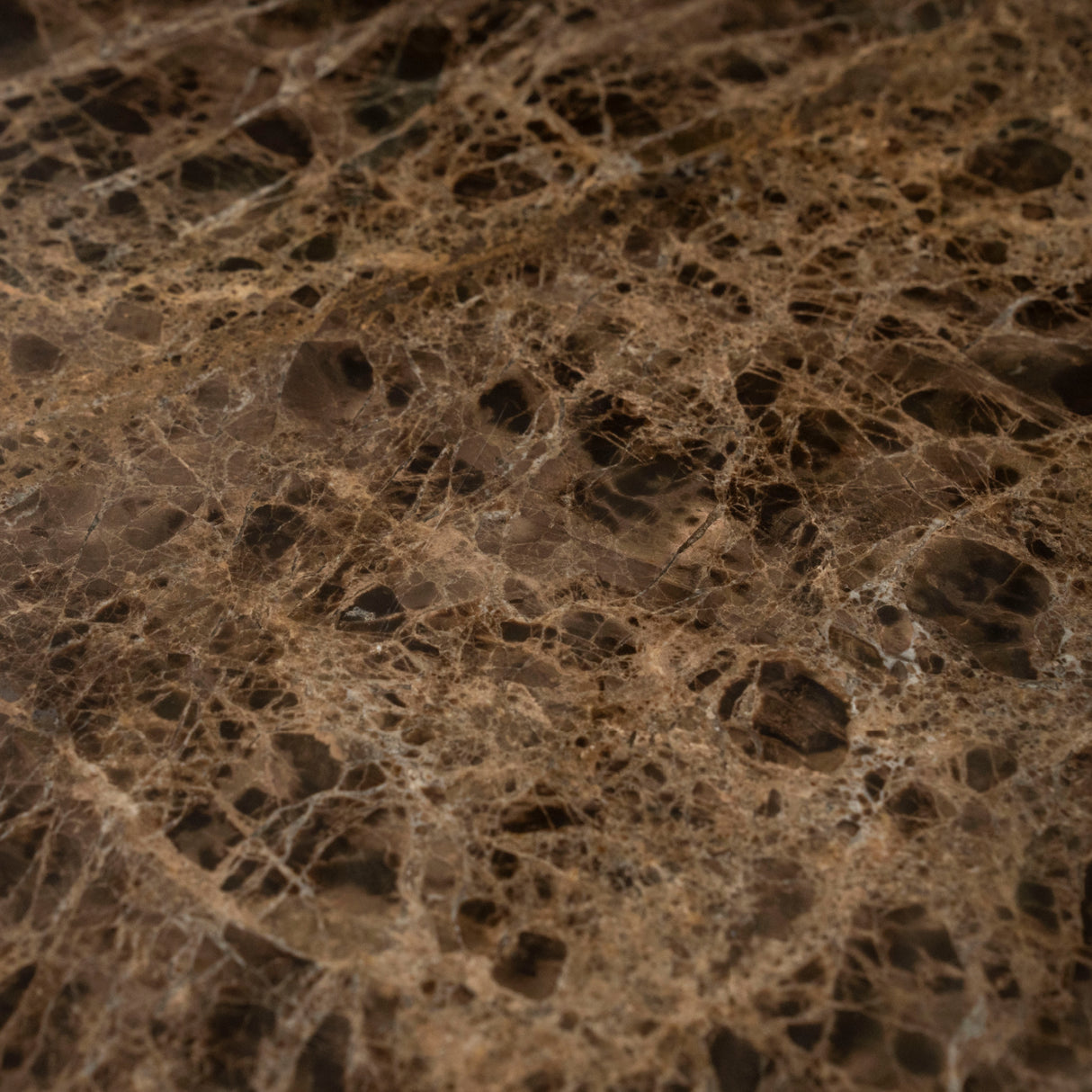   Brown Marble Pedestal Coffee Table | Oroa.com