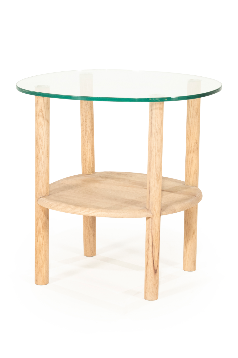 Glass Top Side Table | Eleonora Cleo | Oroa.com