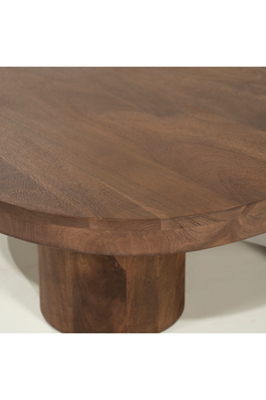   Modern European furniture - Organic-Shaped Wooden Coffee Table - www.oroa.com | Oroa.com