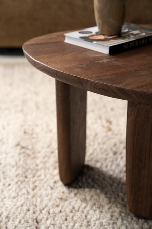   Brushed Mango Wood Coffee Table S | Oroa.com