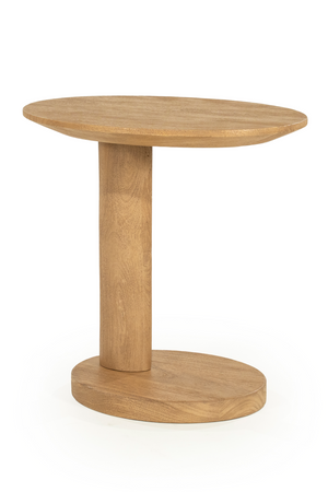 Mango Wood Oval Side Table | Eleonora Novia | Oroa.com