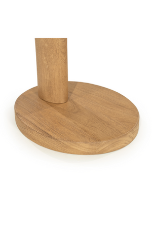 Mango Wood Oval Side Table | Eleonora Novia | Oroa.com