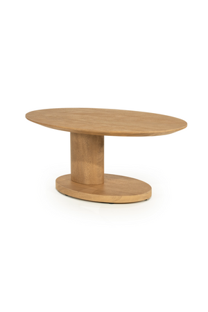 Mango Wood Oval Coffee Table S | Eleonora Novia | Oroaa.com