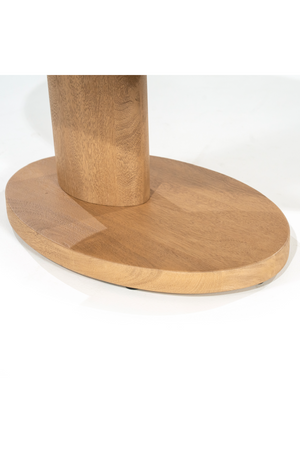 Mango Wood Oval Coffee Table S | Eleonora Novia | Oroaa.com